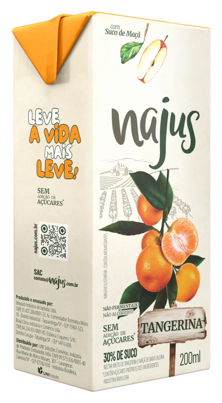 Suco Najus Tangerina